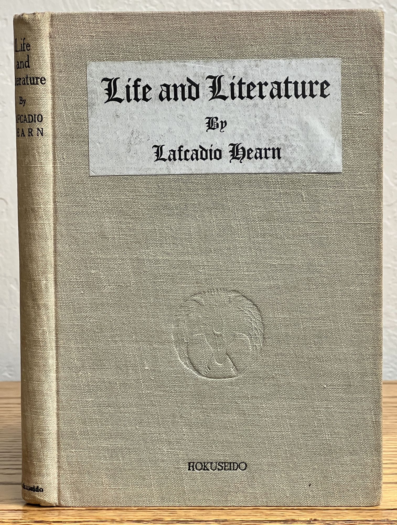 PresentLafcadio Hearn Life＆Literature LIFE And LITERATURE by Hearn, Lafcadio: (1925) Reprint edition (cf