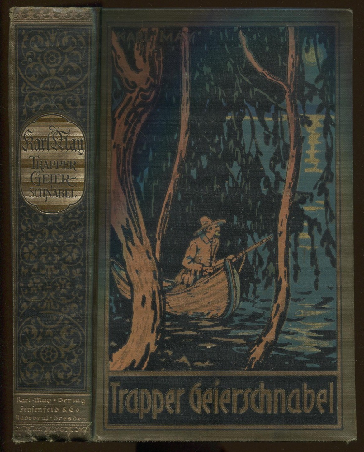 Trapper Geierschnabel. Roman. 26. bis 37. Tausend [= Karl May's Gesammelte Werke; Band 54] - May, Karl