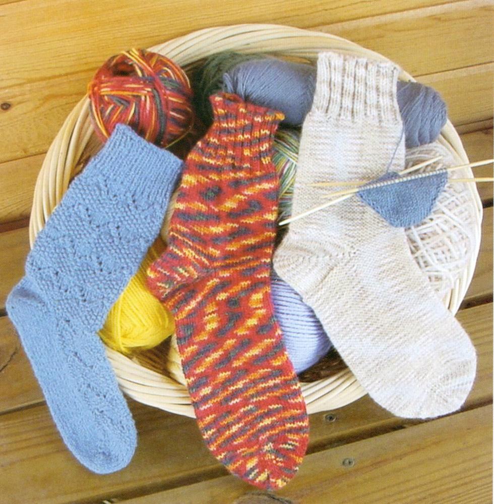 TOE-UP TECHNIQUES FOR HAND KNIT SOCKS by Rehfeldt, Janet: New Soft ...
