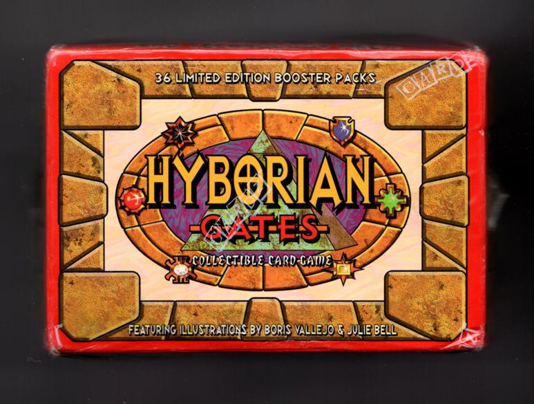 CARDZ   Hyborian Gates Collectible Card Game CCG Booster Wax Box 