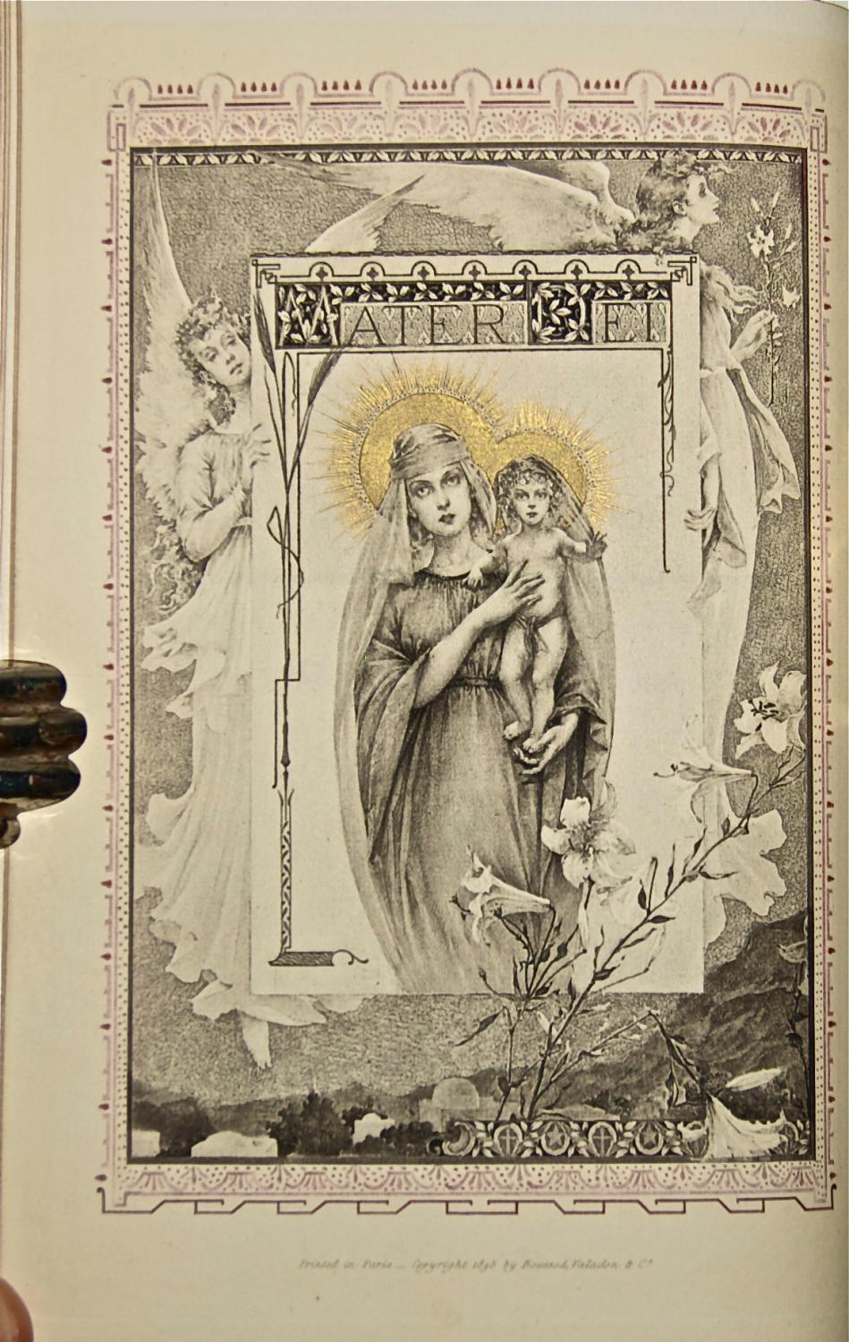 HEURES DE LA TRÈS SAINTE VIERGE (Les). Accompagnées de 20 photogravures