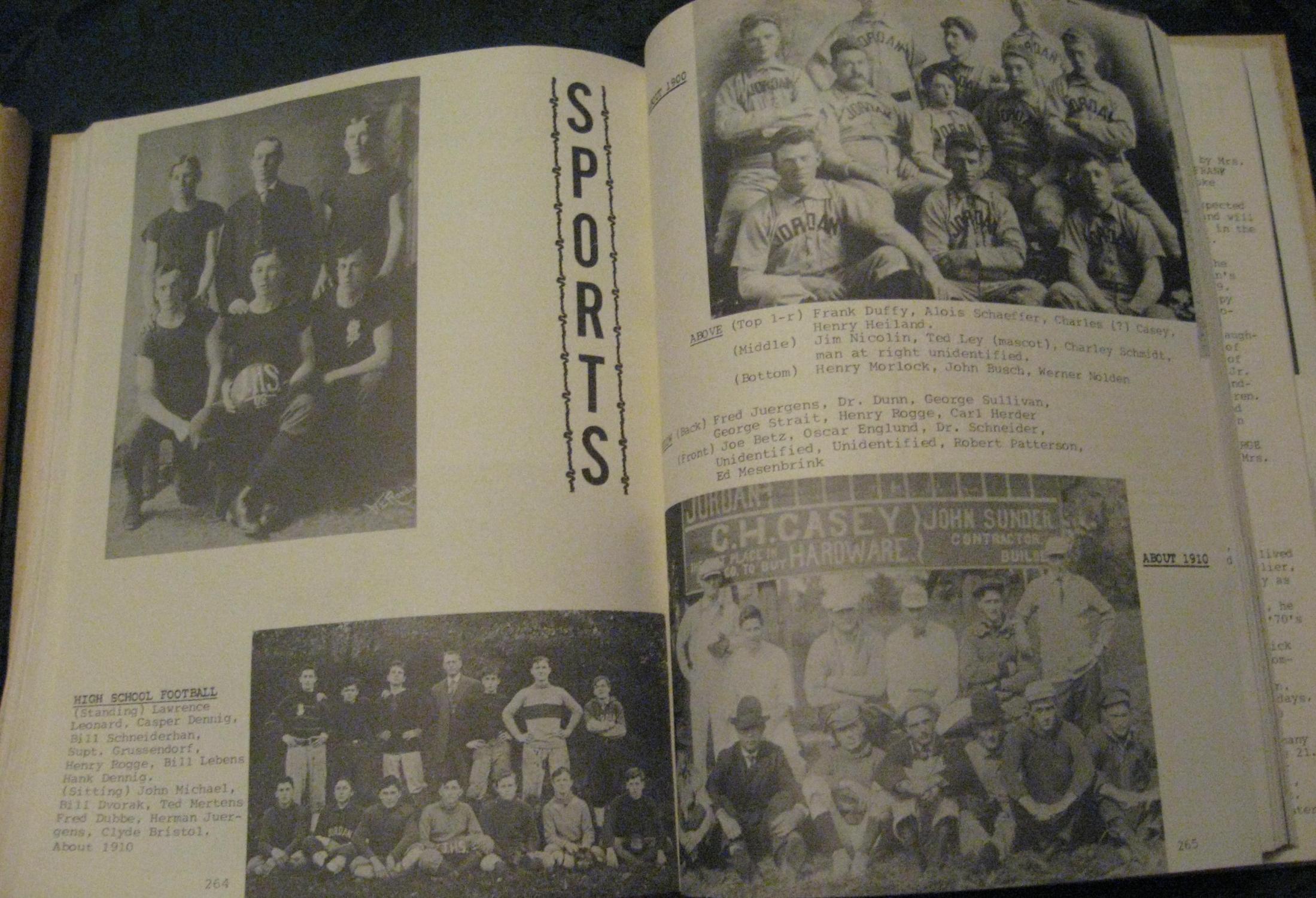 Jordan Minnesota A Newspaper Looks at a Town volume one and two by