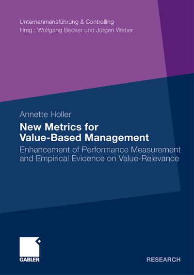 New Metrics Value-Based Management - Annette Holler
