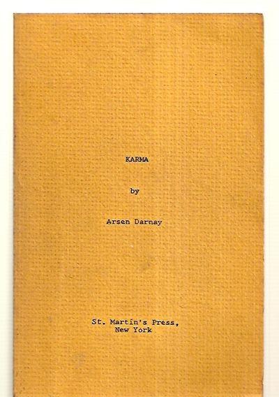 Karma: A novel of retribution and transcendence
