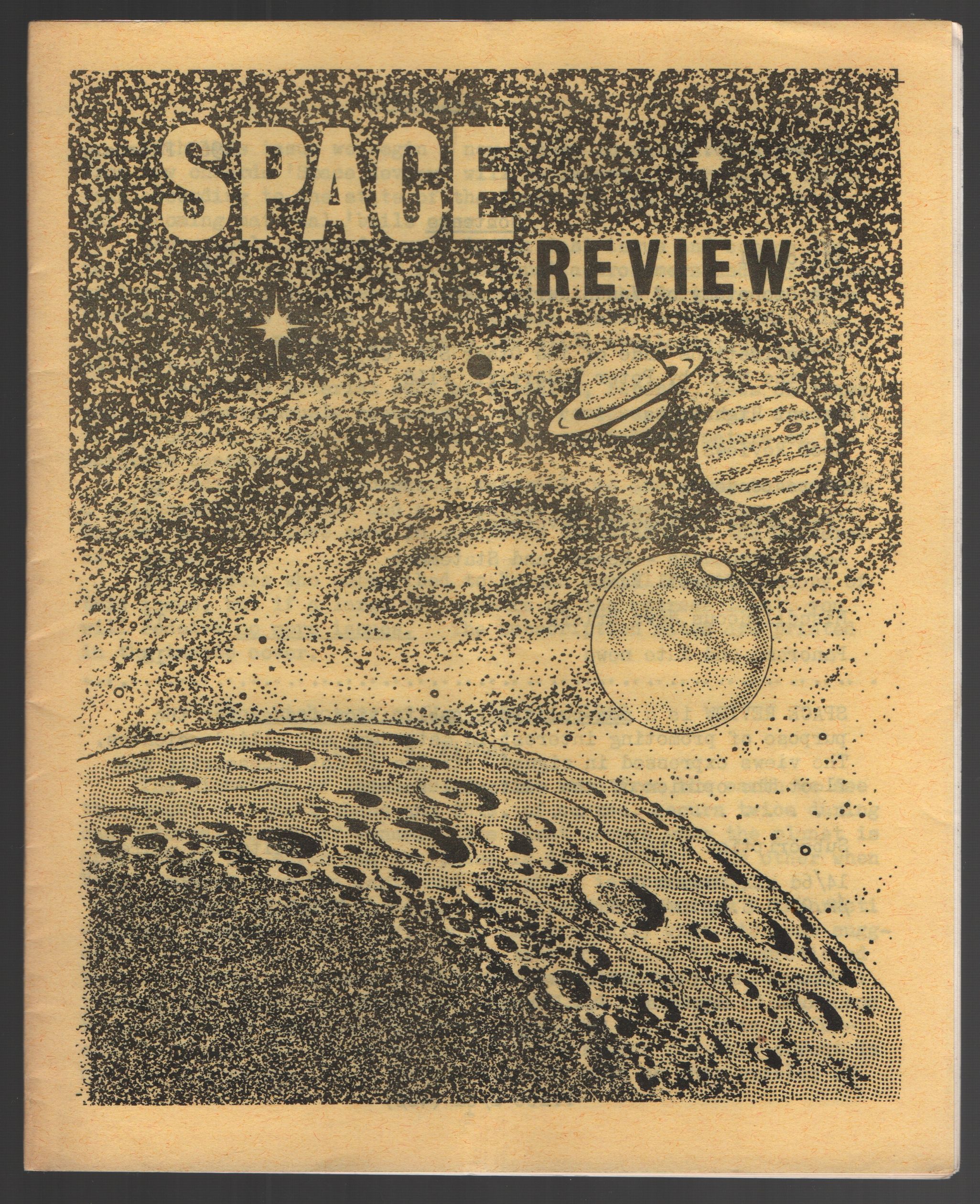 Space Review Volume 2 No. 1 1963 February by Space Review) [Miss S. R ...