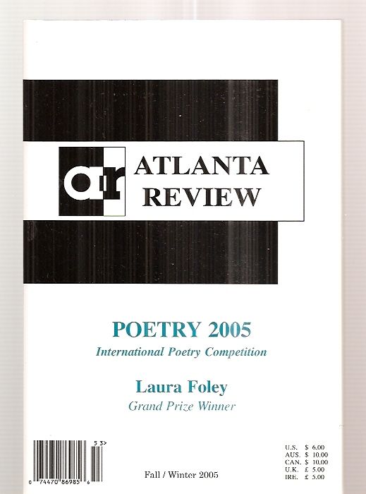 ATLANTA REVIEW VOLUME XII, ISSUE NUMBER 1 FALL / WINTER 2005