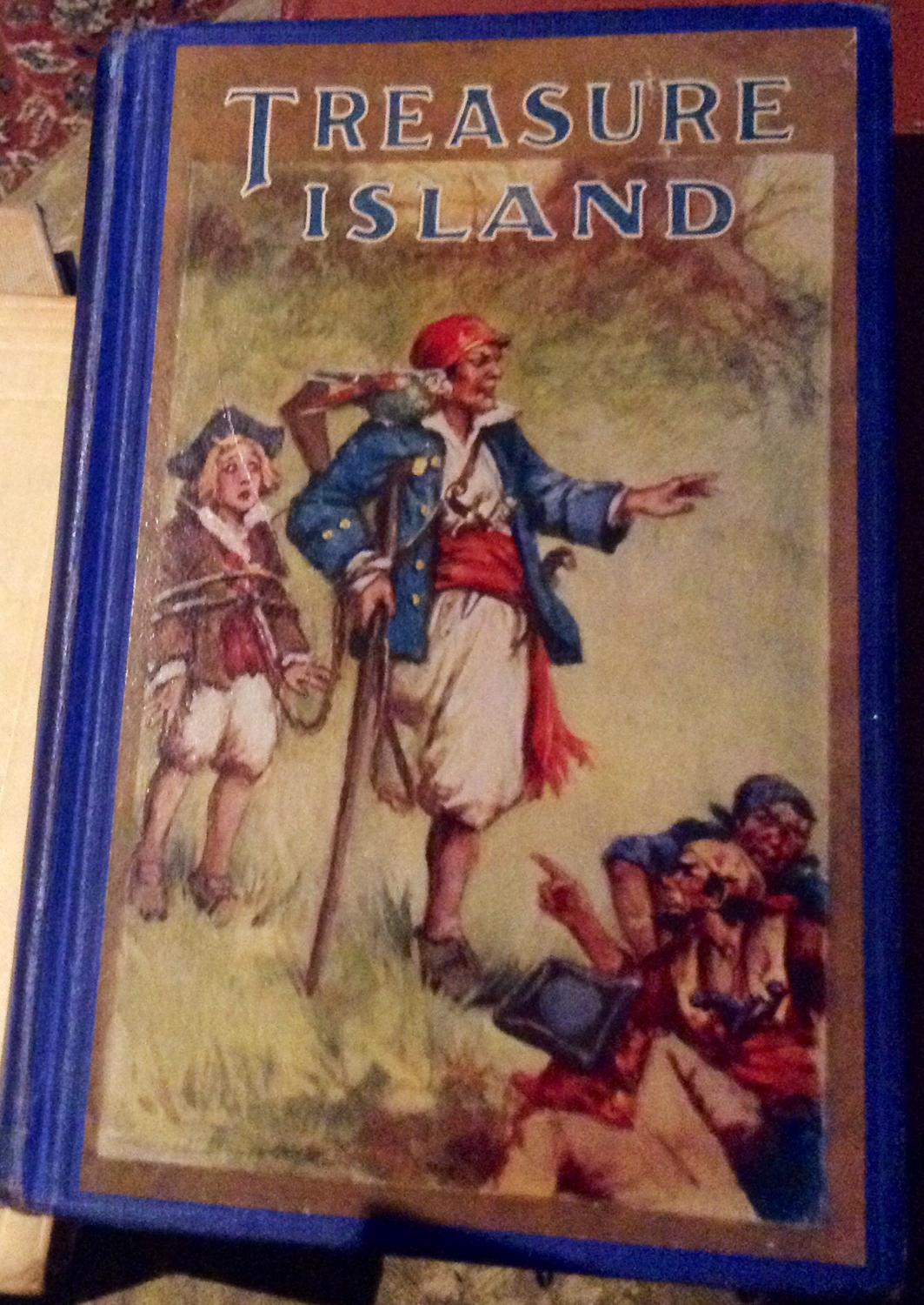 TREASURE ISLAND by Robert Louis Stevenson: Very Good Hardcover (1924 ...