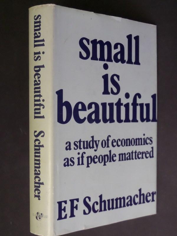 E F Schumacher Small Is Beautiful Abebooks