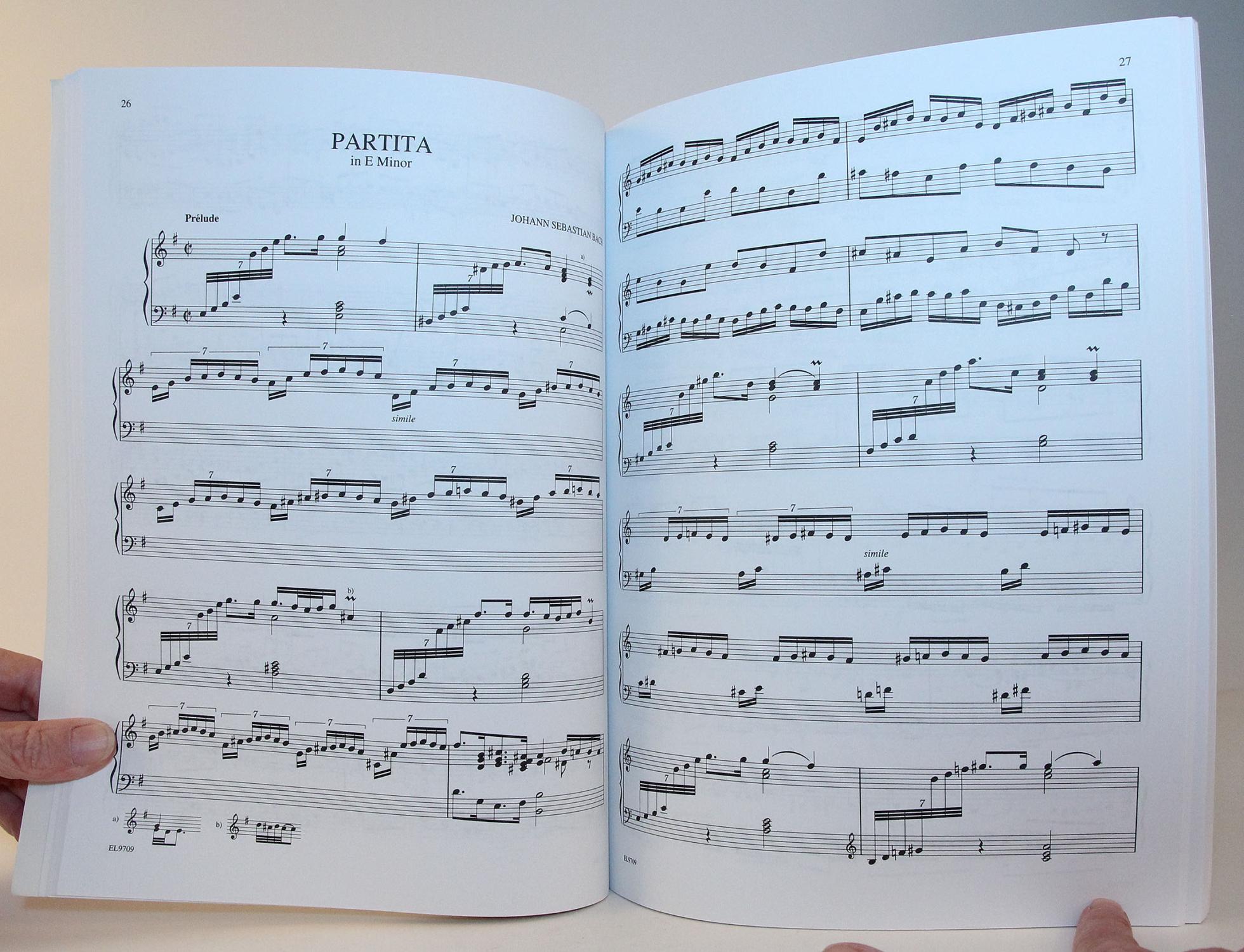 Johann Sebastian Bach, Notebook for Anna Magdalena Bach, for Piano