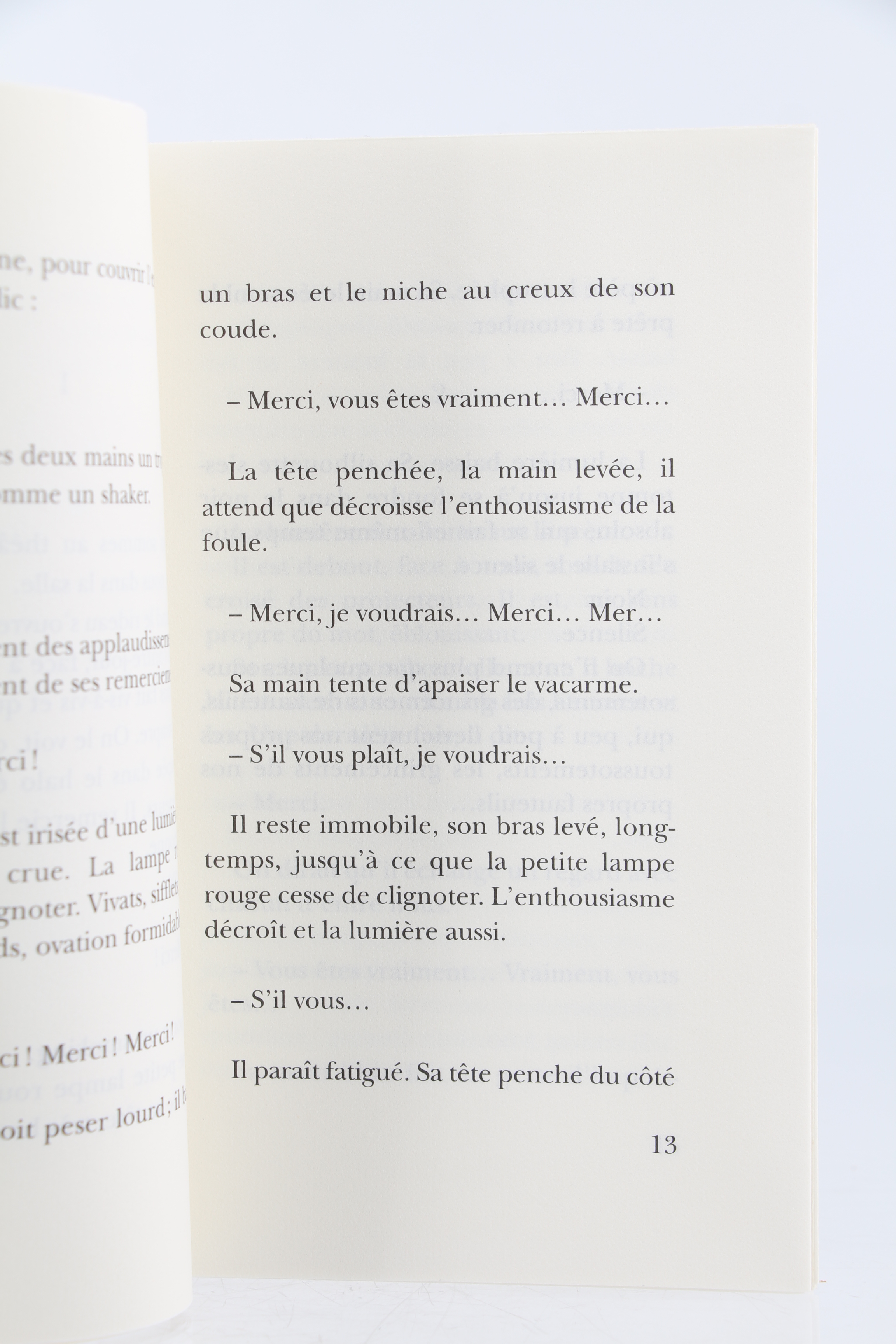 Merci von PENNAC Daniel couverture souple (2004) Librairie Le Feu Follet