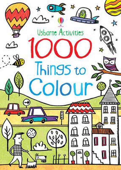 1000 Things to Colour (Paperback) - Kirsteen Robson