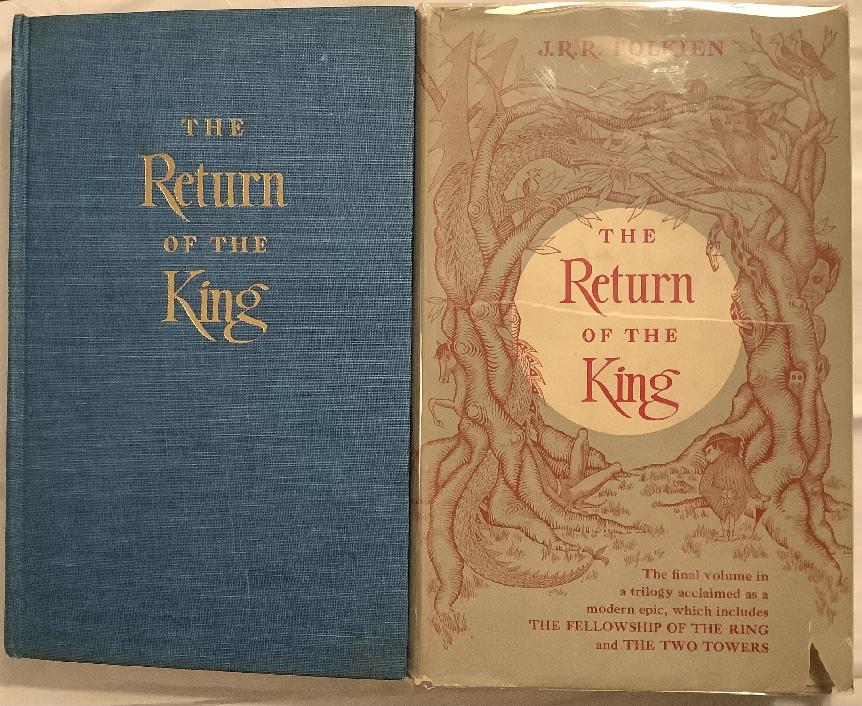 Lord Of The Rings The Return Of The King 1978 Dust Jacket Original ONLY 