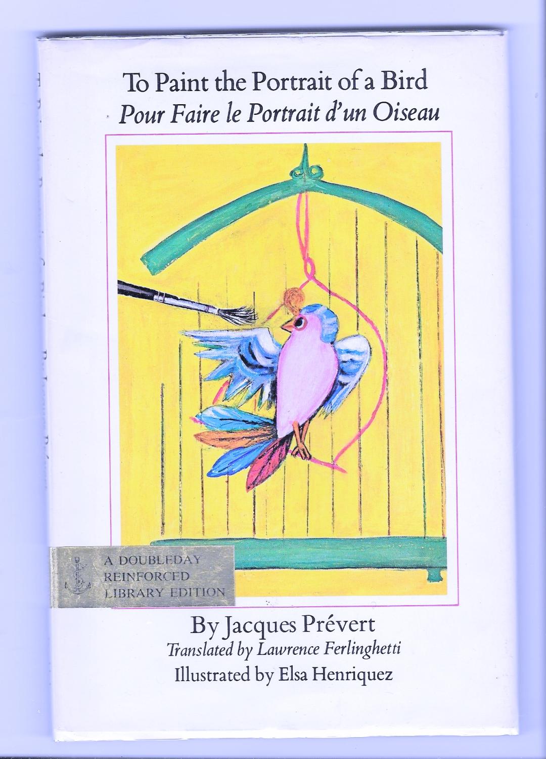 Pour faire le portrait d un oiseau prévert