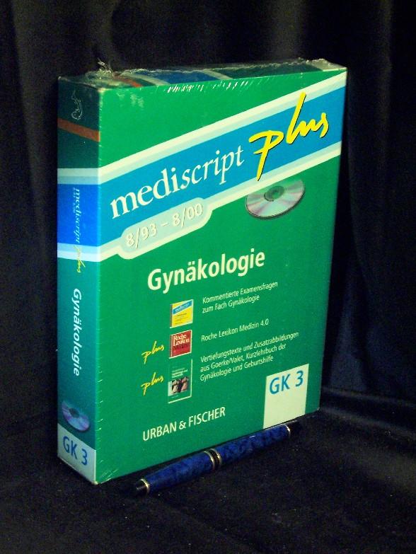 Gynäkologie CD-ROM : 8/93 - 8/00 , kommentierte Examensfragen zum Fach Gynäkologie, plus Roche Lexikon Medizin 4.0, plus Vertiefungstexte und Zusatzabbildungen aus Goerke/Valet, Kurzlehrbuch der Gynäkologie und Geburtshilfe , GK 3 -