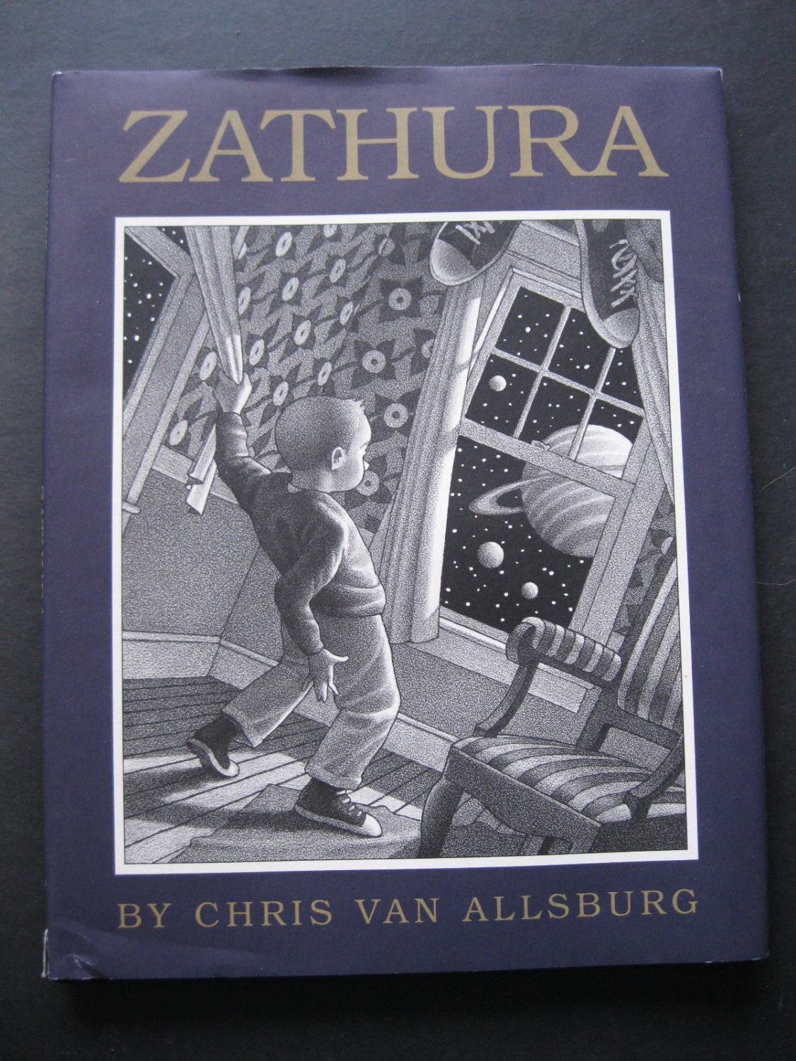 ZATHURA A Space Adventure by Van Allsburg, Chris: Near Fine Hardcover  (2002) 1st Edition. | The Book Scot