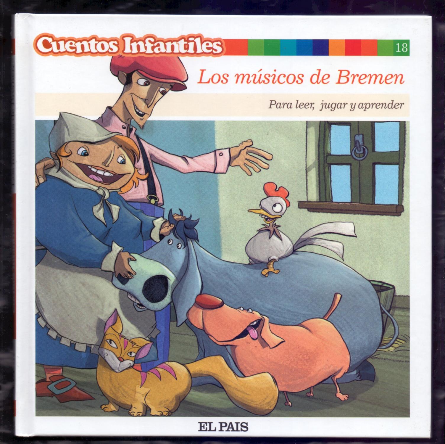 LOS MÚSICOS DE BREMEN - Basado en Los Hermanos Grimm - Ilustrado por Gerardo Baró