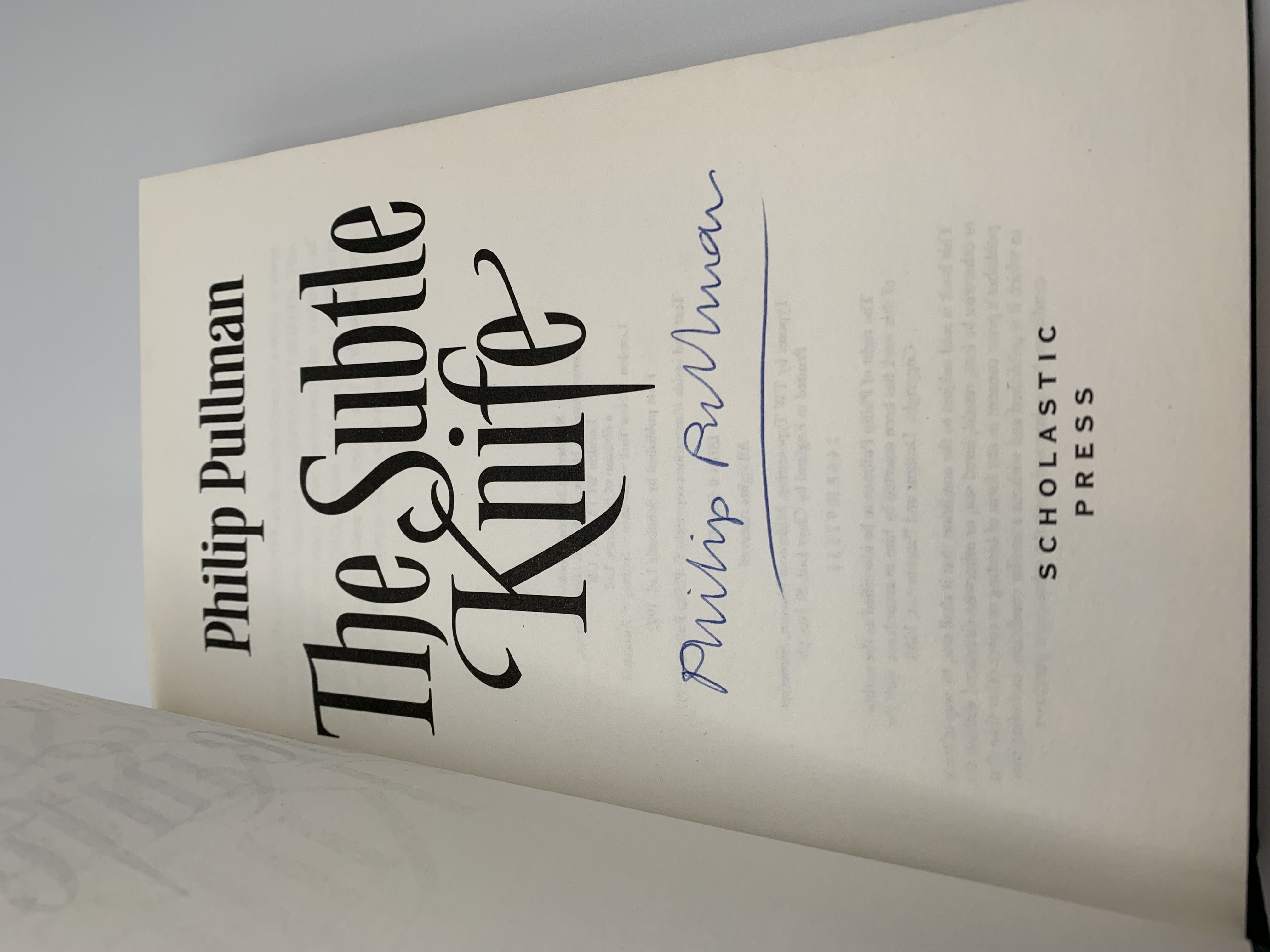 The Subtle Knife: His Dark Materials Vol II by Pullman, Philip: Fine