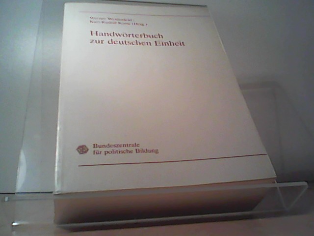 Handwörterbuch zur deutschen Einheit - unbekannt