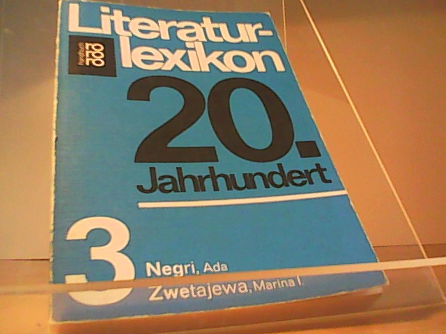 Literaturlexikon Bd. III