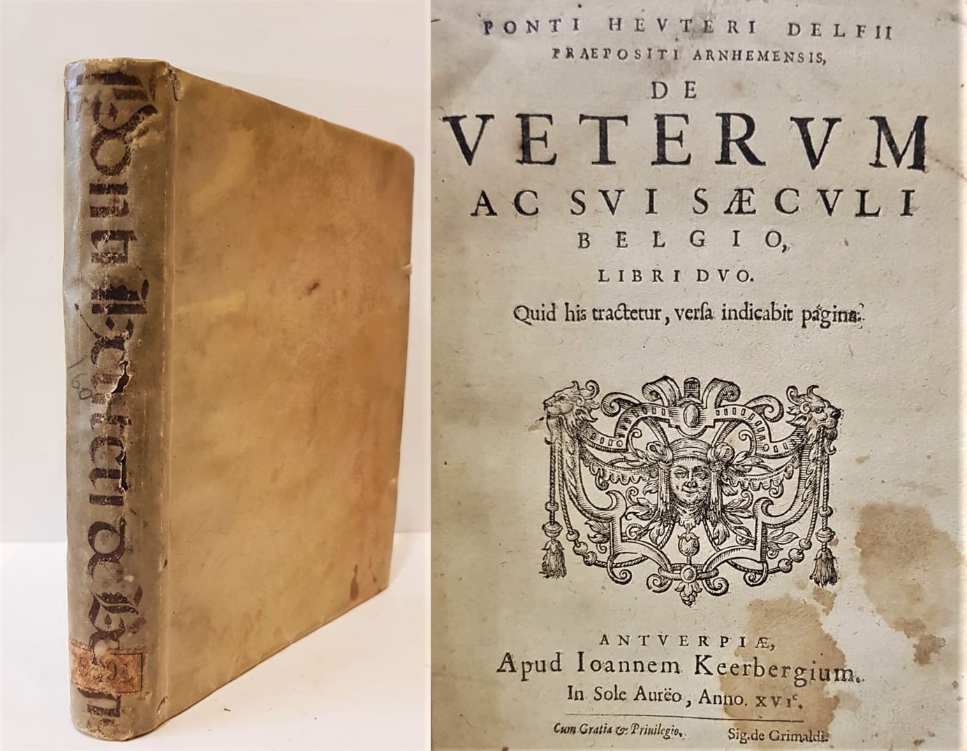 De Veterum ac sui Saeculi Belgio Libri Duo