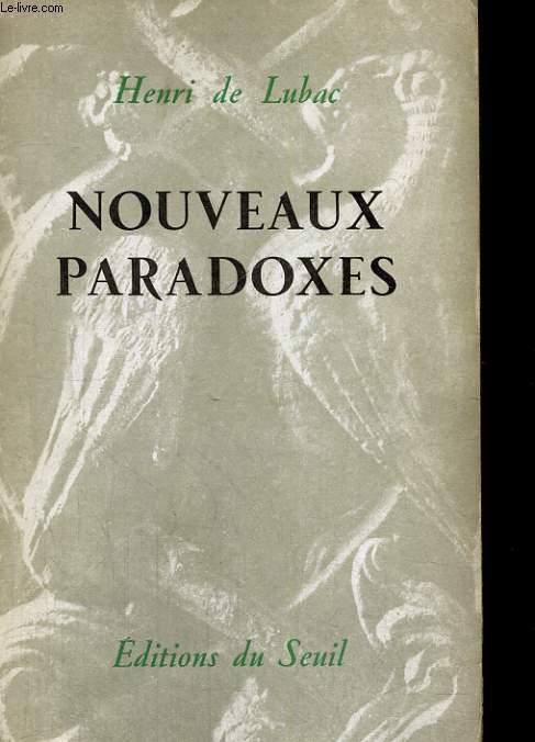 Afficher "Nouveaux paradoxes"