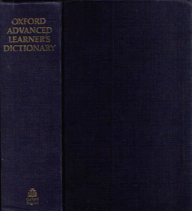 Oxford Advenced Learner's Dictionary of Current English - Cowie, Anthony;