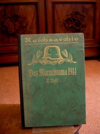 Das Marnedrama 1914 Reichsarchiv Bd.23 komplett mit Karten Teil 2 