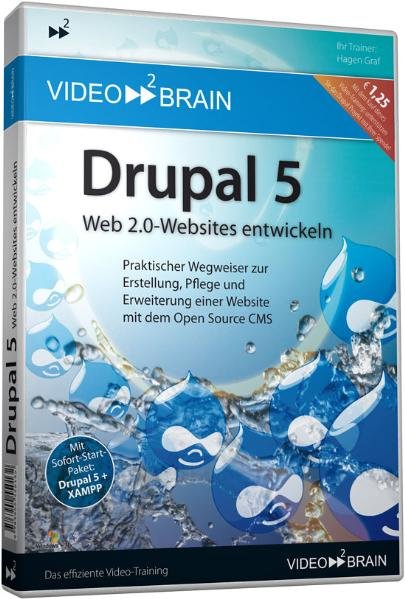 Drupal 5 - Video-Training Web 2.0 (DVD-ROM) - Graf, Hagen