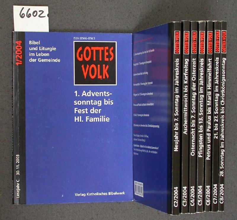 Gottes Volk. Bibel und Liturgie im Leben der Gemeinde. Lesejahr C. - Krautter, Bernhard; Ortkemper, Franz-Josef (Herausgeber)
