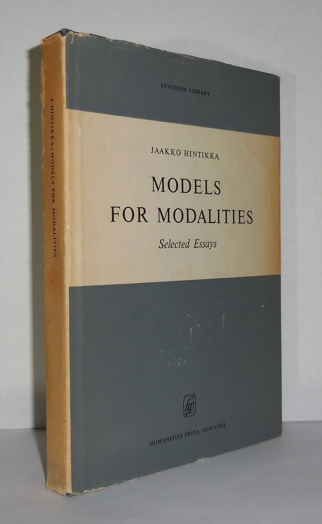 MODELS FOR MODALITIES Selected Essays - Hintikka, Jaakko