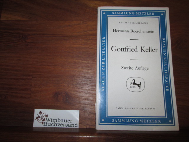 Gottfried Keller - Boeschenstein, Hermann