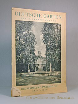 Deutsche Gärten des 18. Jahrhunderts. by Grote, Ludwig (1947