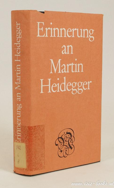 Erinnerung an Martin Heidegger. - HEIDEGGER, M., NESKE, G., (HRSG.)