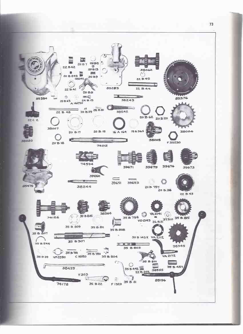 Indian  1944-1948  Parts Catalog All Models 56  Pages Illustrated 