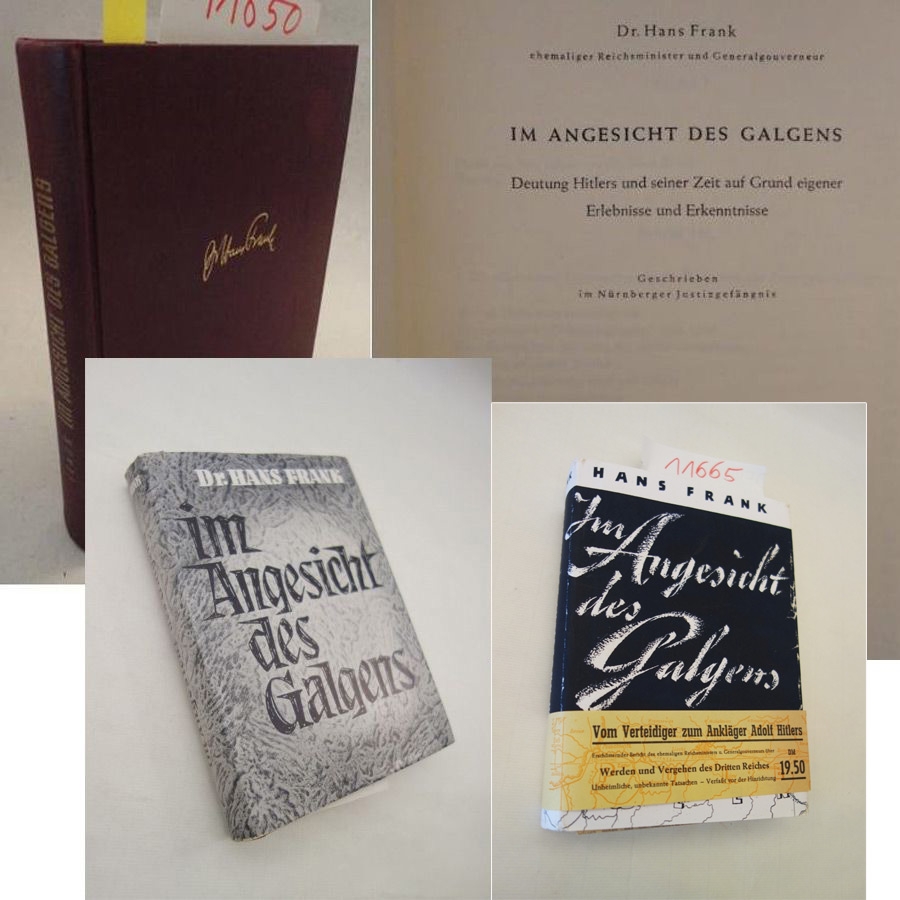 Im Angesicht des Galgens. Deutung Hitlers