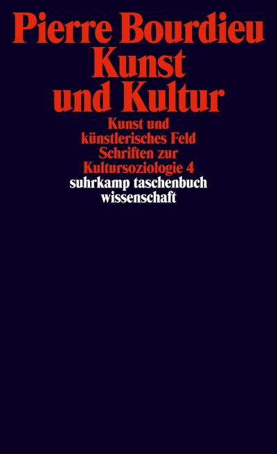 Kunst und Kultur : Kunst und künstlerisches Feld - Pierre Bourdieu