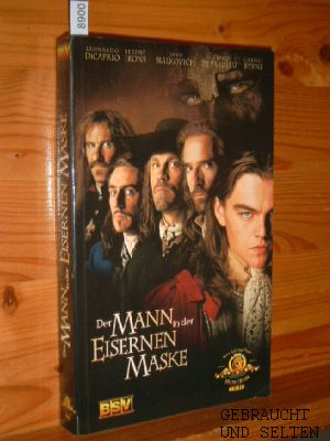 Der Mann Mit Der Eisernen Maske Ein Roman Von Von Deuverden Wolfgang Van Kart 1998 1 Aufl Versandantiquariat Gebraucht Und Selten