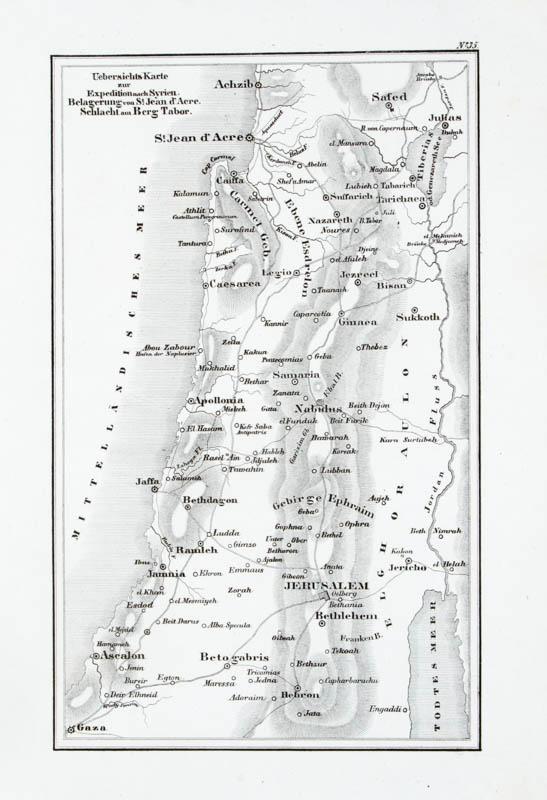 Syrien landkarte israel Map of
