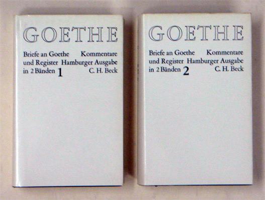 Briefe an Goethe. (2 Bde., compl.). - Goethe, Johann Wolfang von - Karl Robert Mandelkow (Hg.)