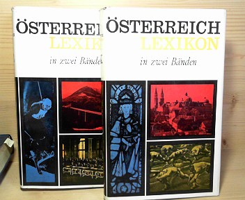 Österreich Lexikon - in zwei Bänden. - Bamberger, Richard, Franz Maier-Bruck Otto Langbein u. a.