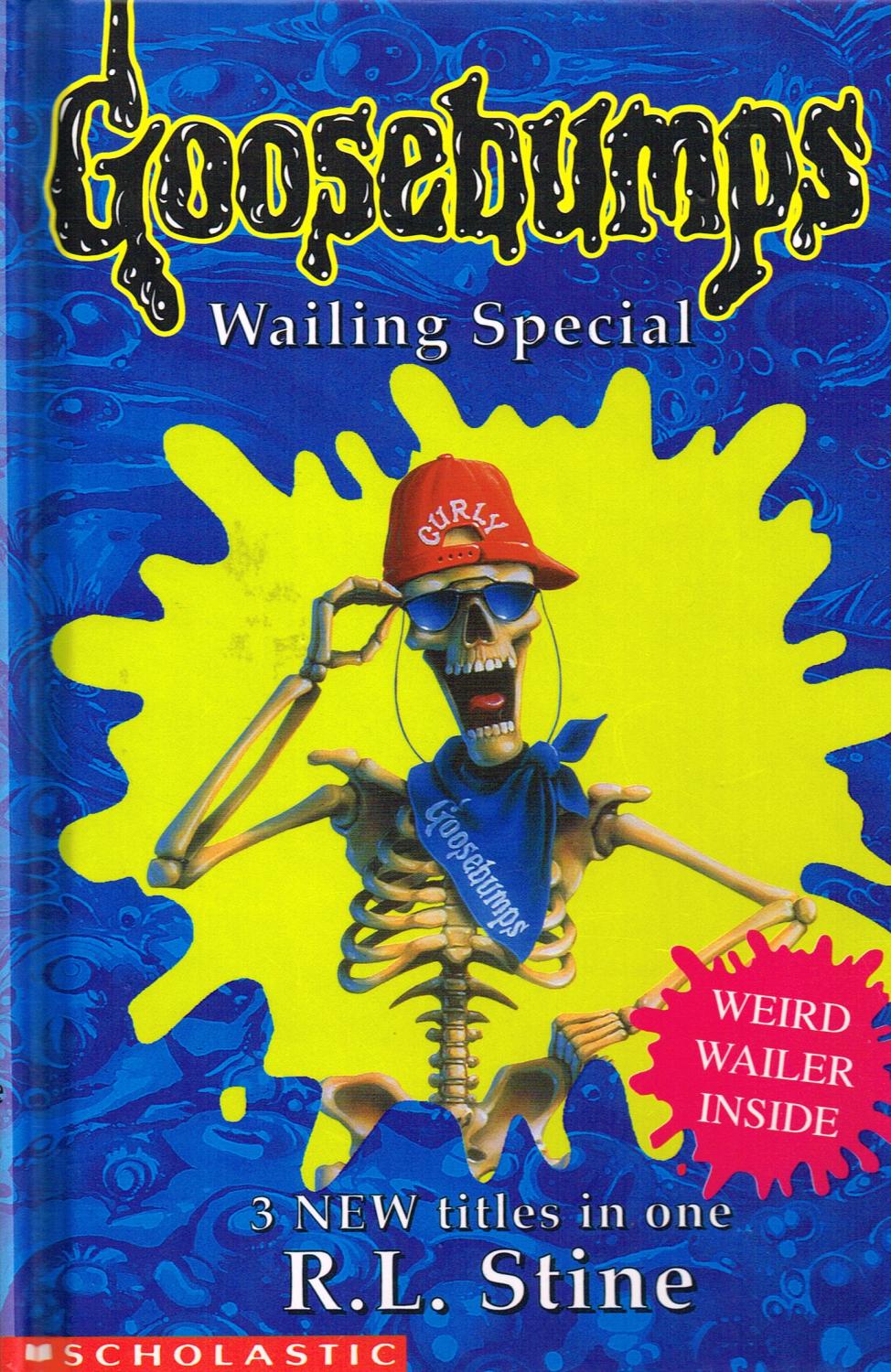 Goosebumps Wailing Special Bad Hare Day Egg Monsters From Mars Beast From The East By R L Stine New Hardcover 1996 1st Edition Sapphire Books