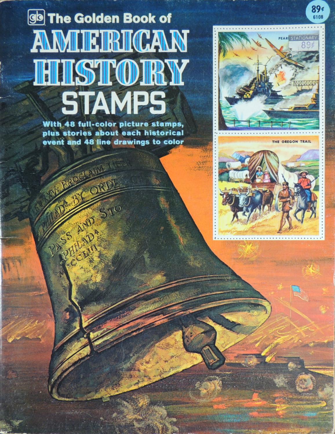 The Golden Book of American History Stamps
