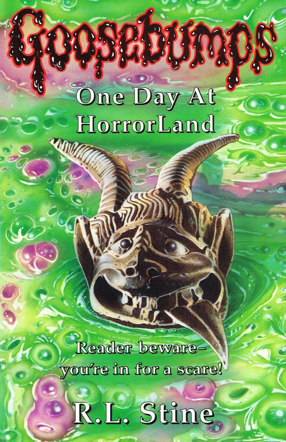 Goosebumps One Day At Horrorland Book