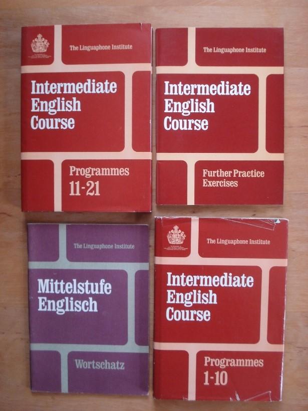 Intermediate English Course, Programmes 1 - 10 / Programmes 11 - 20 Wortschatz / Further Practice Exercises: (1982) | Antiquariat Gerl