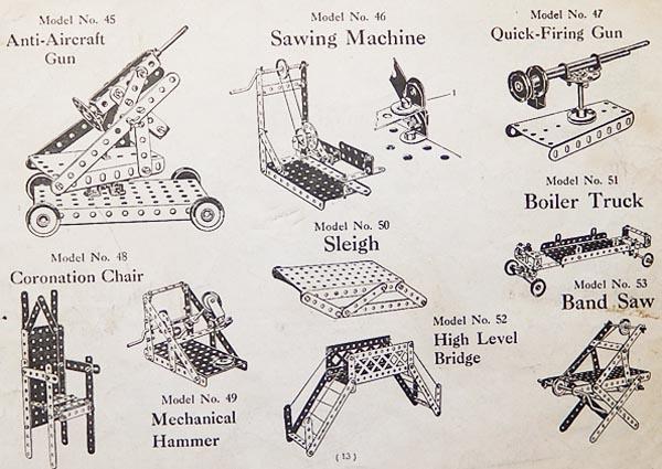 Details about   VINTAGE MECCANO MANUAL Book of Models Outfits 1970s SELECTION Please Choose 