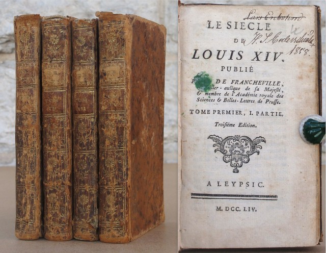 The Age of Lewis XIV voltaire first edition