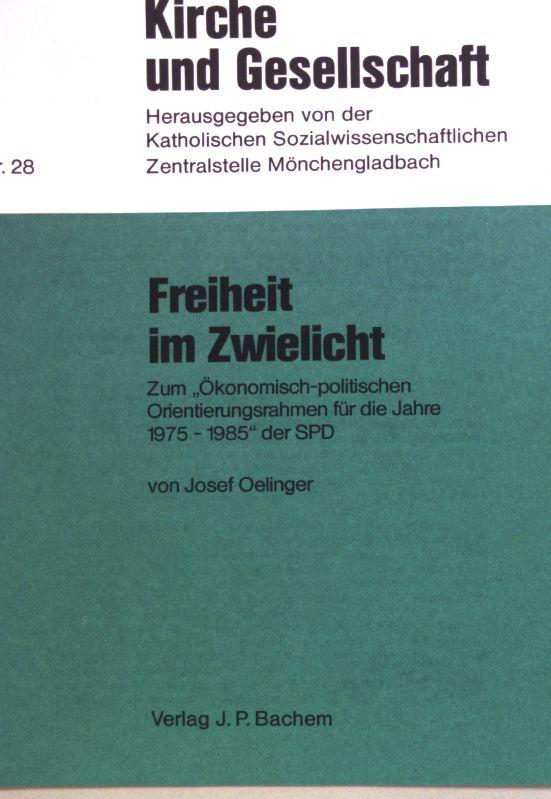 Freiheit im Zwielicht : zum 