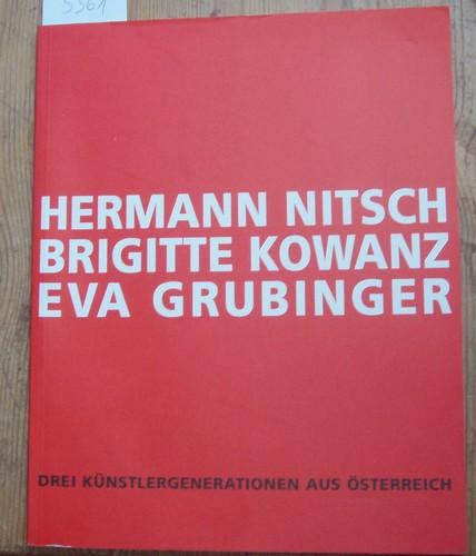 Hermann Nitsch - Brigitte Kowanz - Eva Grubinger. Drei Künstlergenerationen aus Österreich. 29. Juli - 17. September 1995. Neuer Berliner Kunstverein.