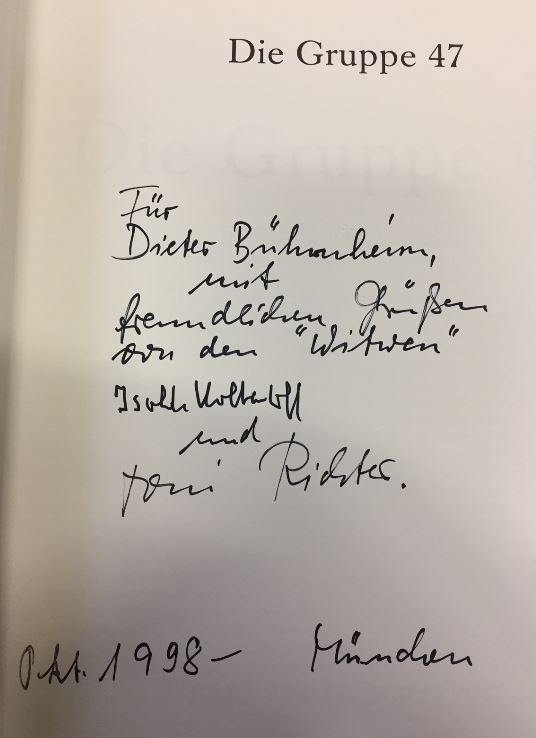 Die Gruppe 47 In Von Toni Richter - ZVAB