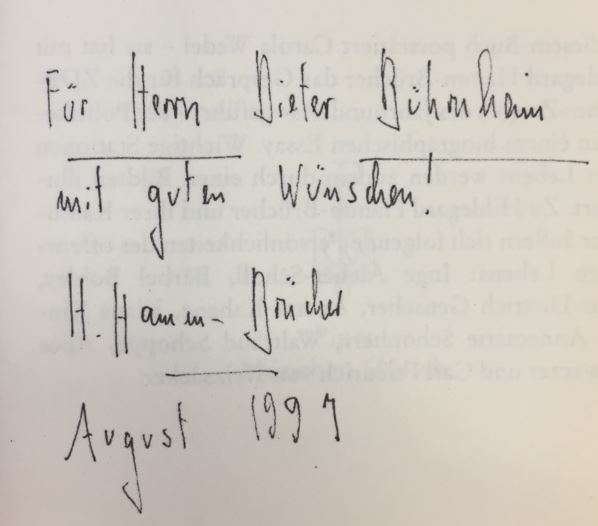 Hildegard Hamm-Brücher : eine Präsidentin für alle.- signiert, Widmungsexemplar, Erstausgabe Mit einem biographischen Porträt von Carola Wedel und Beiträgen von Inge Aicher-Scholl, Bärbel Bohley, Hans-Dietrich Genscher, Anetta Kahane, Klaus Kinkel, Annemarie Schönherr, Waltraud Schoppe, Alice Schwarzer und Carl Friedrich von Weizsäcker., - Wedel, Carola.